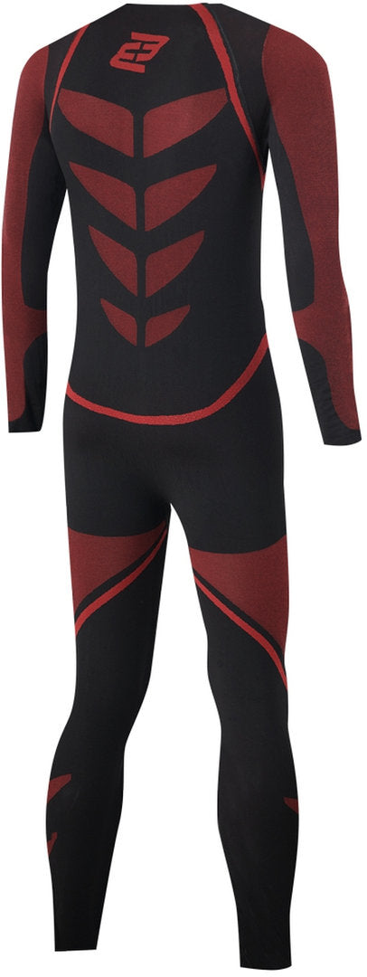 Bogotto Cool+ Undersuit One Piece Functional Suit#color_black-red