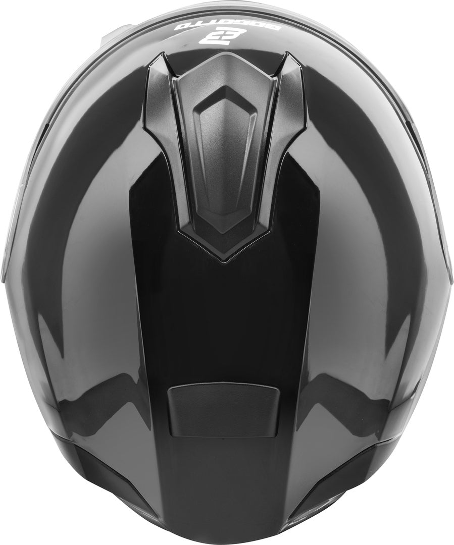 Bogotto H151 Solid Helmet#color_black