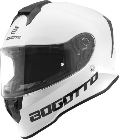 Bogotto H151 Solid Helmet#color_white