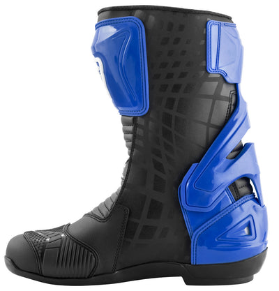 Bogotto Donington Motorcycle Boots#color_black-blue