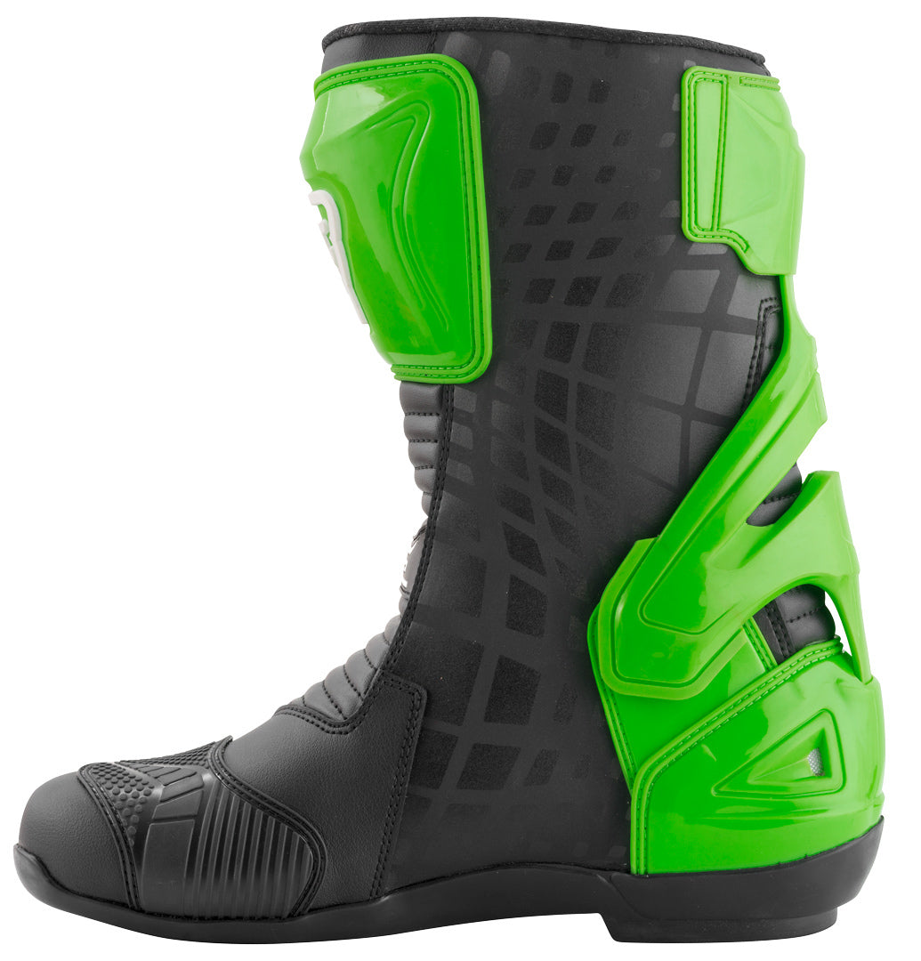 Bogotto Donington Motorcycle Boots#color_black-green