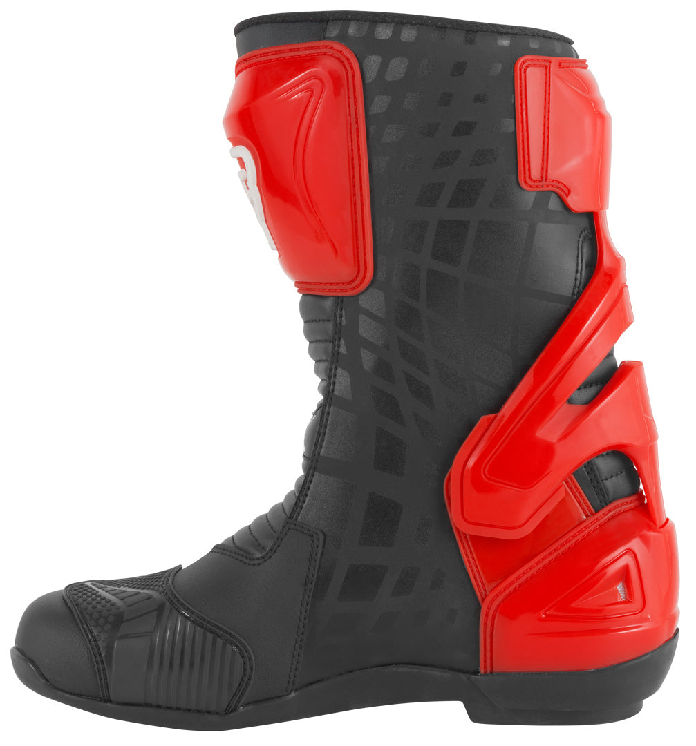 Bogotto Donington Motorcycle Boots#color_black-red