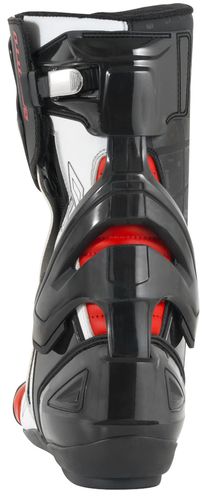 Bogotto Donington Motorcycle Boots#color_white-black-red