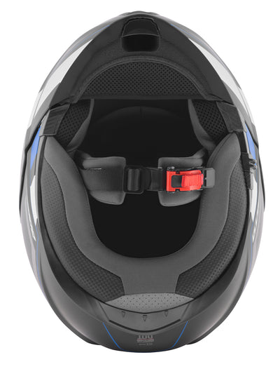 Bogotto FF403 Murata flip-up helmet#color_blue-black
