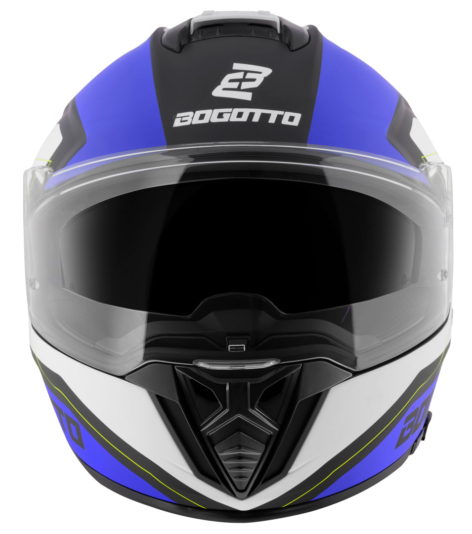 Bogotto FF122 BGT Helmet#color_blue-white