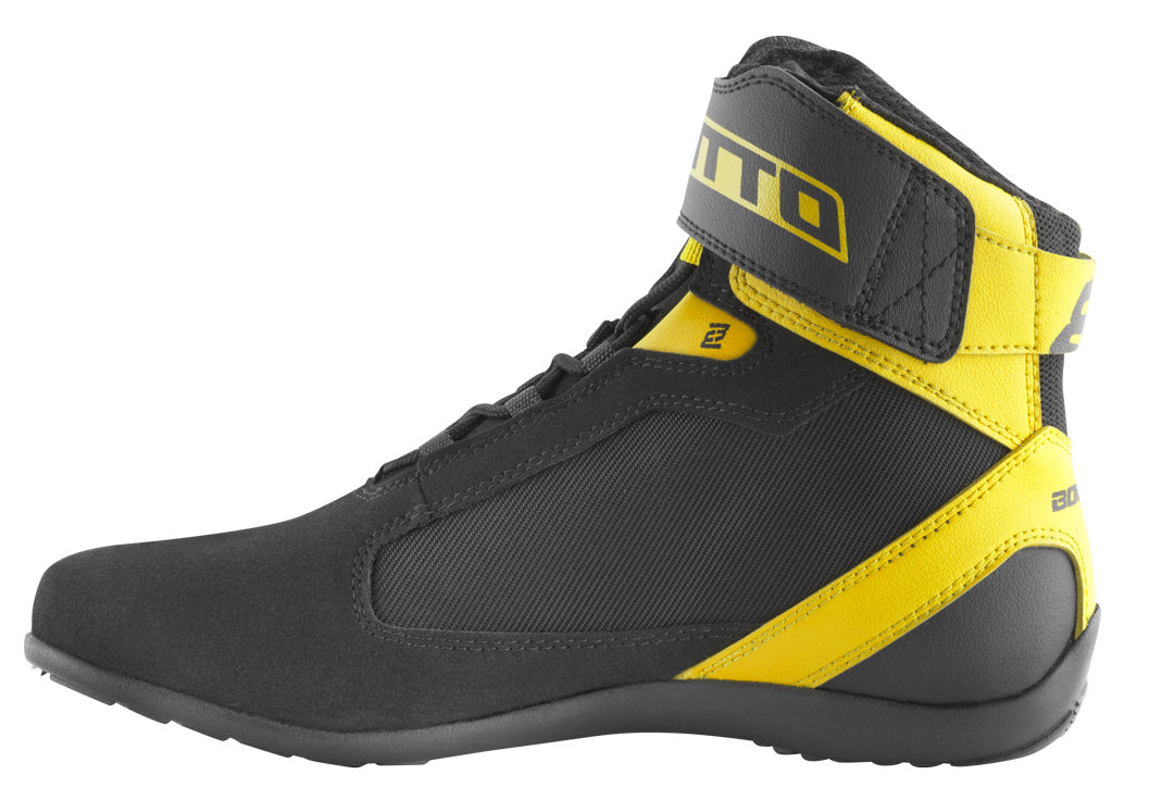 Bogotto Mix Disctrict Motorcycle Shoes#color_black-yellow