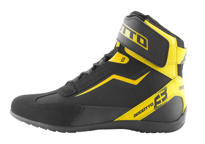 Bogotto Mix Disctrict Motorcycle Shoes#color_black-yellow