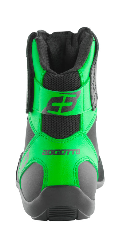 Bogotto Mix Disctrict Motorcycle Shoes#color_black-green