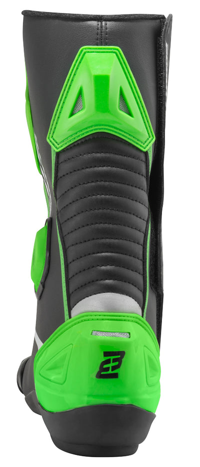 Bogotto Race-X Motorcycle Boots#color_black-green