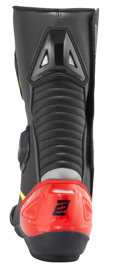 Bogotto Race-X Motorcycle Boots#color_black-red-yellow