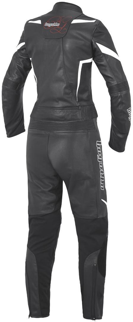Bogotto ST-Evo Two Piece Ladies Motorcycle Leather Suit#color_black-white