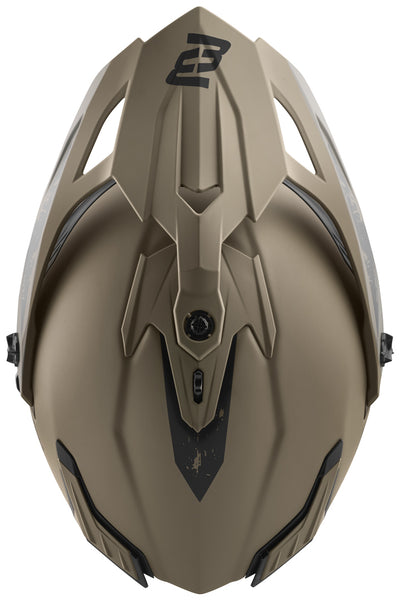 Bogotto FG-601 Fiberglass Enduro Helmet#color_brown-matt