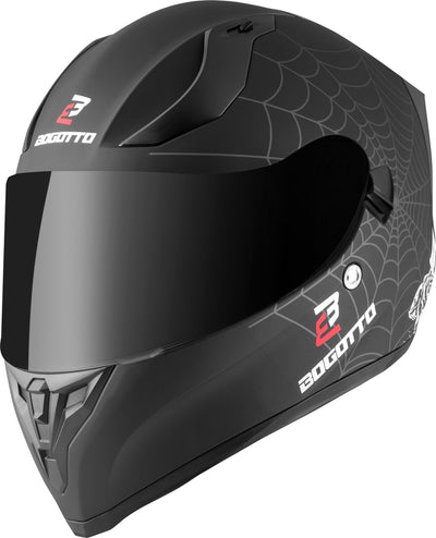 Bogotto H128 Grim Evo Helmet#color_black-white