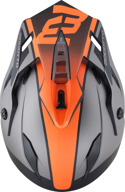 Bogotto H331 BT Tour EVO Bluetooth Enduro Helmet#color_black-matt-grey-orange