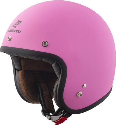 Bogotto H541 Solid Jet Helmet#color_pink-matt
