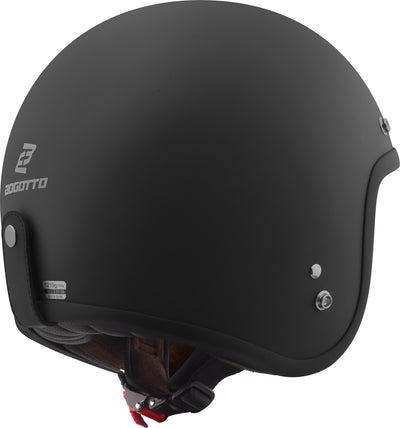Bogotto H541 Solid Jet Helmet#color_black-matt