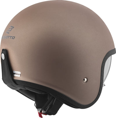 Bogotto H589 Solid Jet Helmet#color_brown-matt