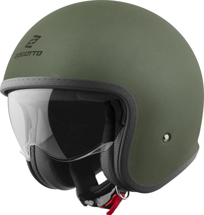 Bogotto H589 Solid Jet Helmet#color_olive-matt