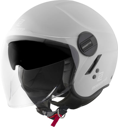 Bogotto H595-1 SPN Jet Helmet#color_silver-matt