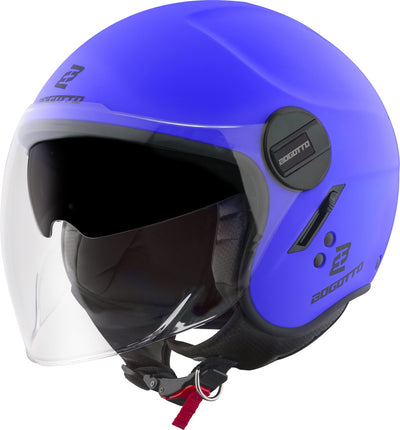 Bogotto H595-1 SPN Jet Helmet#color_blue-matt
