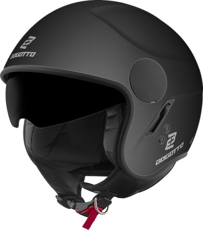 Bogotto H595 SPN Jet Helmet#color_black-matt
