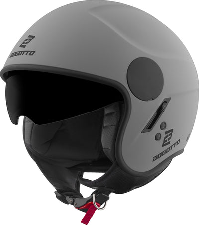 Bogotto H595 SPN Jet Helmet#color_grey-matt