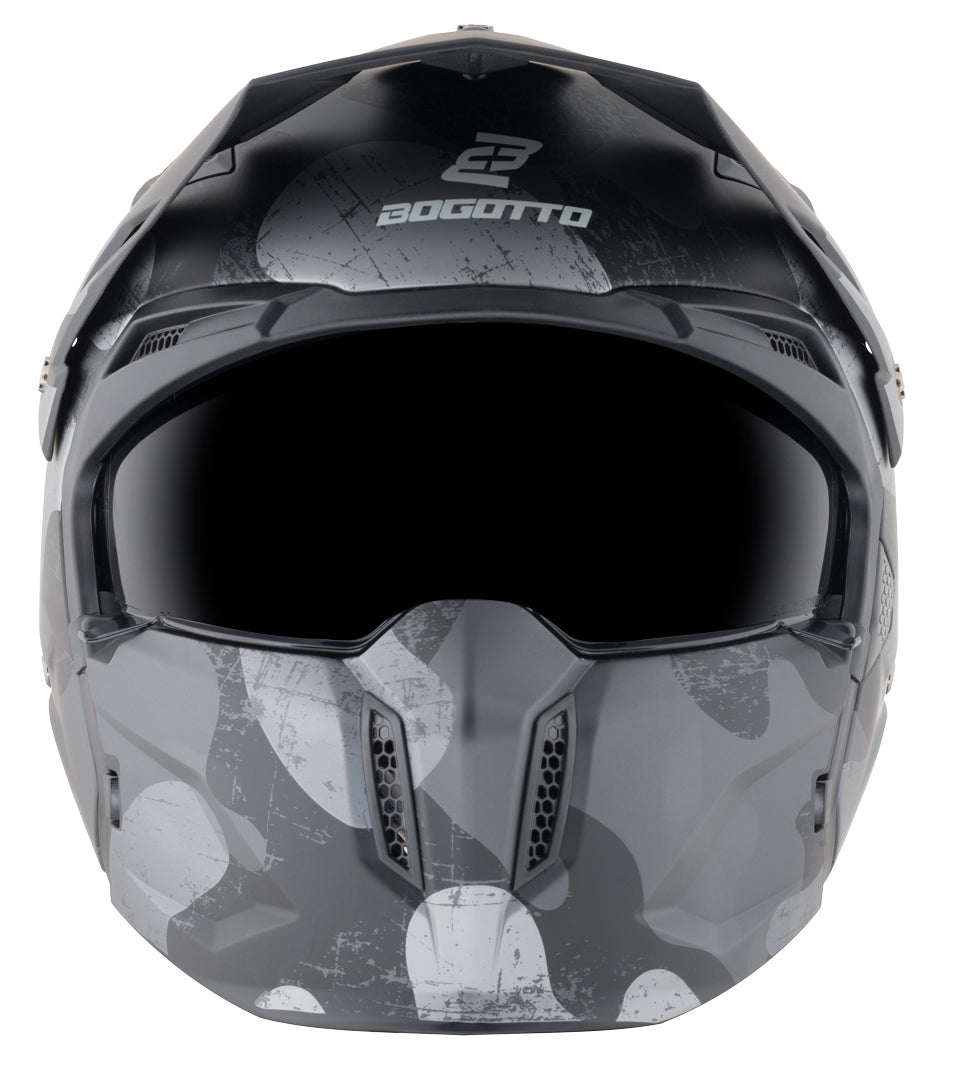 Bogotto Radic Camo Helmet#color_black-matt-grey