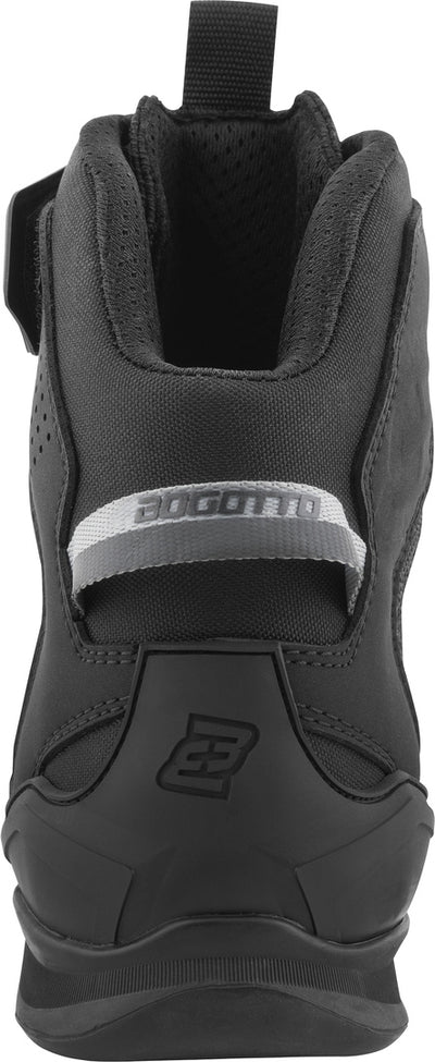 Bogotto Tokyo perforated Motorcycle Shoes#color_black