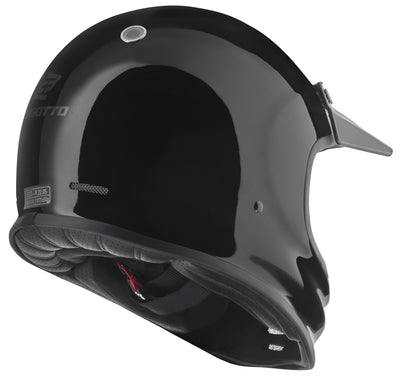 Bogotto V381 Fiberglass Helmet#color_black