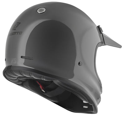 Bogotto V381 Fiberglass Helmet#color_grey