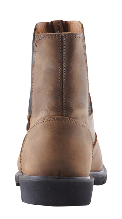 Bogotto Chelsea Motorcycle Boots#color_brown