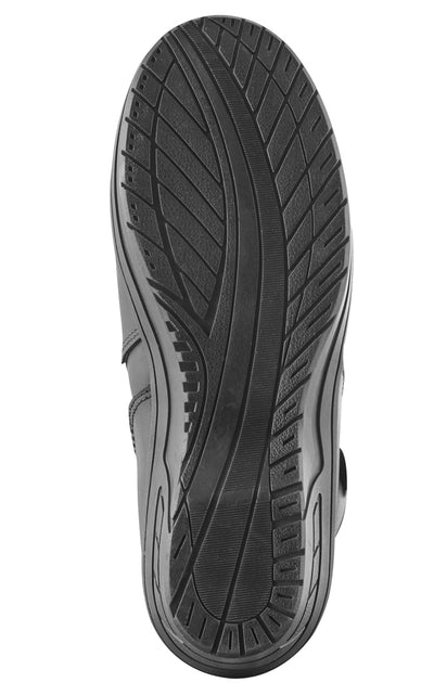Bogotto Lady Short waterproof Ladies Motorcycle Boots#color_black